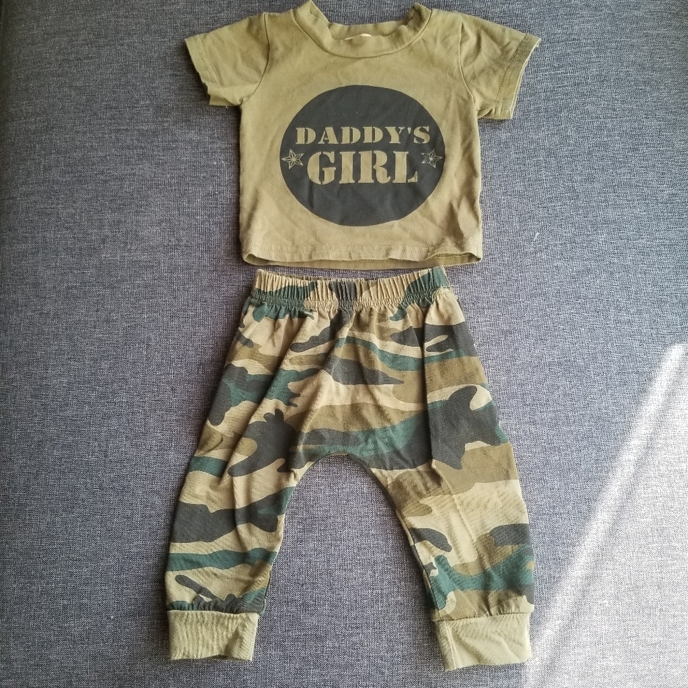 Camo Baby Girl Clothes